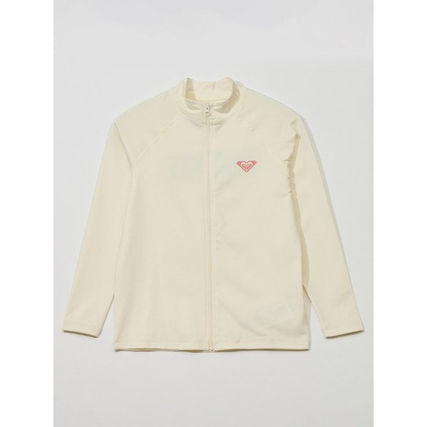 주니어 서프 걸 긴팔 집업 래쉬가드 (TF21BR090OWT)