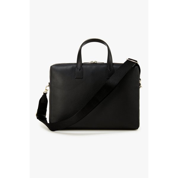 시그니처 스트라이프 레더 폴리오 백 5715332105000