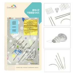 손바느질 바늘세트18Pcs 수예 수동실끼우기