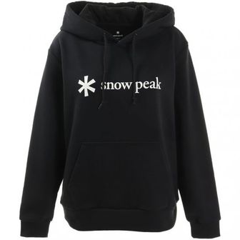  일본 스노우피크 조끼 1819735 Snow Peak SPS-SW-21SU001BK Logo Sweatshirt 블랙/S/Ladys 블랙