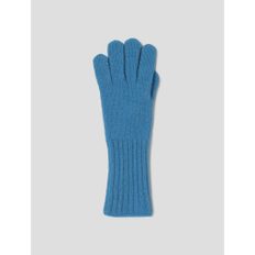 [정상가49,000원] Color Knit Gloves  Persian Blue (WE2X8ZT80P)