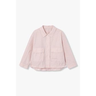 GCUT [리오더] 스냅 버튼 린넨 칼라드 점퍼 7225220600254