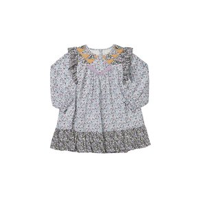 GRI-W23-S0126 (Lara) 라라 패치워크 플로럴 아동 원피스