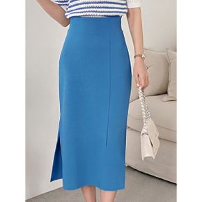 슬릿 포인트 롱 H라인 스커트 M2603SK031B_P419524501
