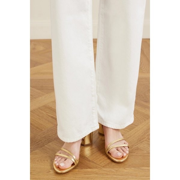 에이디 미렐라 메탈릭 가죽 샌들 46376663162976975