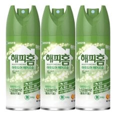 해피홈 아웃도어 에어로솔 모기기피제 150ml X 3개