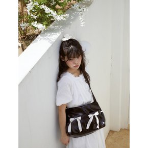 Ribbon duffel bag_black