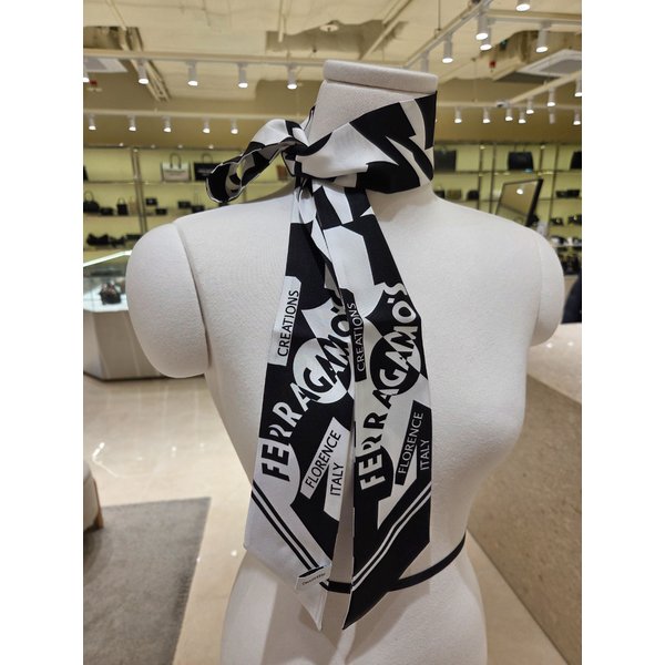 [부산점] 여성 로고 패턴 실크 트윌리 스카프 32-0907-775294