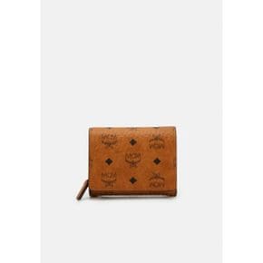 4391258 MCM VISETOS ORIGINAL FLAP WALLET TRI FOLD MINI - Wallet cognac