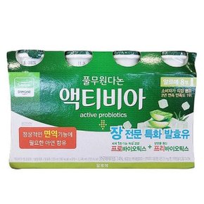 풀무원 다논 액티비아 알로에 130ML X 8입 X 1개 코스트코