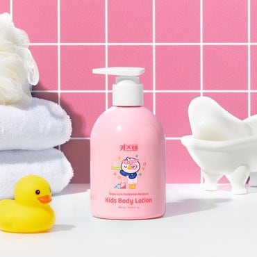 키즈텐 [1+1]키즈텐 그린세라 판테놀 모이스처 고순도 판테놀 저자극 키즈 바디로션 300ml, 2박스