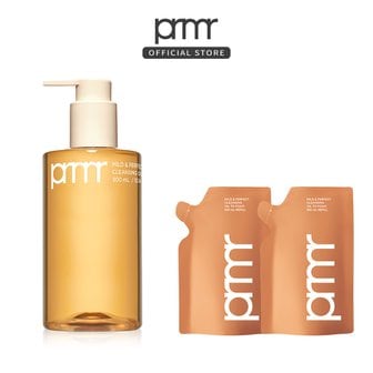 프리메라 [SSGx프리메라][PRMR] 마일드 앤 퍼펙트 클렌징 오일 투 폼 300ml (+리필 파우치 증정)