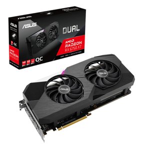 ASUS AMD RX6750XT 탑재 OC Edition 12GB GDDR6  DUAL-RX6750XT-O12G