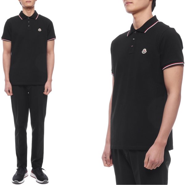 [부산점] 26SS 남성 로고 패치 폴로 반팔티셔츠 (8A70300 84556 999 26S)