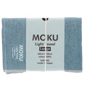 이마바리 타월 컨텍스 MOKU Light Towel Size L 터키석 블루