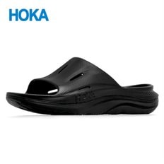 [HOKA]（本物）男女共用オーラリカバリースライド3 1135061-BBLC