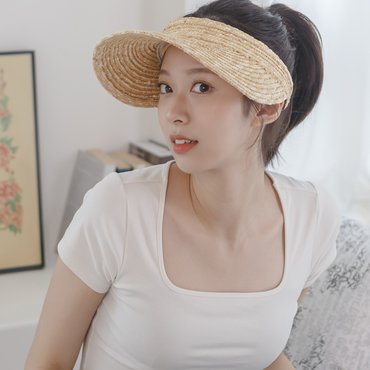 미민 모자 코코넛 썬캡 2colors