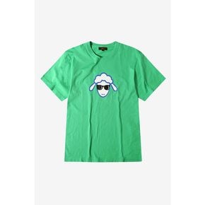 Tasni - Sheep Glasses Tee-Shirt_Green_LPTA0TS92U (남여공용)