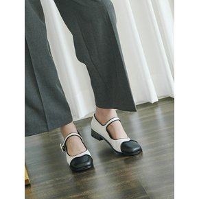 A123-8 Wave maryjane flat _ 6colors