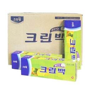 크린랩 크린 일회용 위생백 비 25x35x100매 50개입