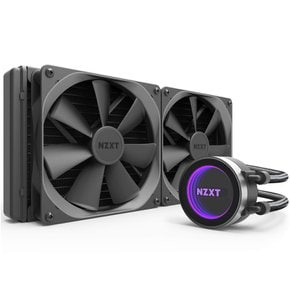 NZXT Kraken X62 RL-KRX62-02 올인원 CPU 액체 냉각 시스템 랙 280mm 블랙