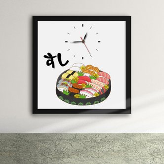 1200m cv625-모듬초밥액자벽시계