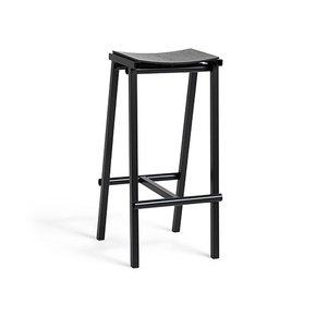 헤이 HAY Taburete 8 Bar stool Low 타부레테 8 바스툴 로우 블랙/블랙 워터 베이스 래커드 오크