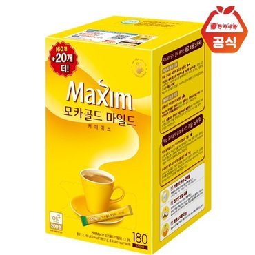 동서 맥심 모카골드 커피믹스 160T+20T