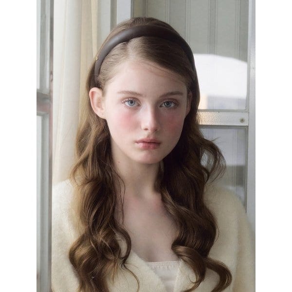 클래식 레더 헤어밴드 JP-25-167HB