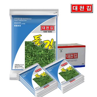 대천김 조미김 돌김 전장김 30봉 x 1박스/구운김