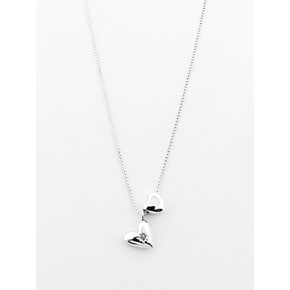 DOUBLE HEART NECKLACE