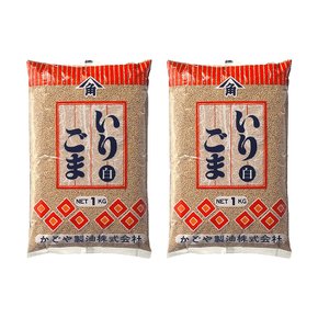 카도야 참깨 일본 이리 참깨 흰색 1kg 2개