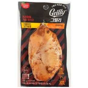 동원 그릴리 직화치킨 닭가슴살 오리지널 105gx5개 무료배송/냉장 단백질보충 한끼대용