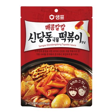 샘표 매콤칼칼 신당동 국물떡볶이양념 180g