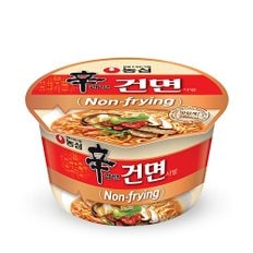 농심 신라면 건면 큰사발면 77g 16개