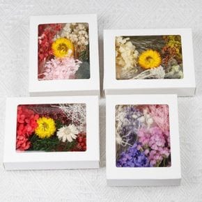 사각 추천 상자 포장용품 꽃다 기프트박스 수건 인기 투명창 답례품 선물박스 크라프트 케이스 화이트데이