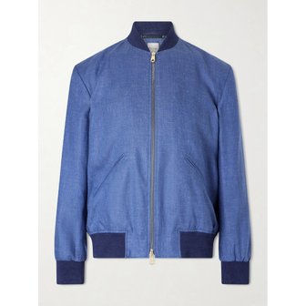 폴스미스 리넨 봄버 재킷 46376663163069543