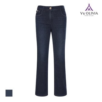 올리비아로렌 [비비올리비아] 부츠컷 데님 팬츠_VVCMP3W9292