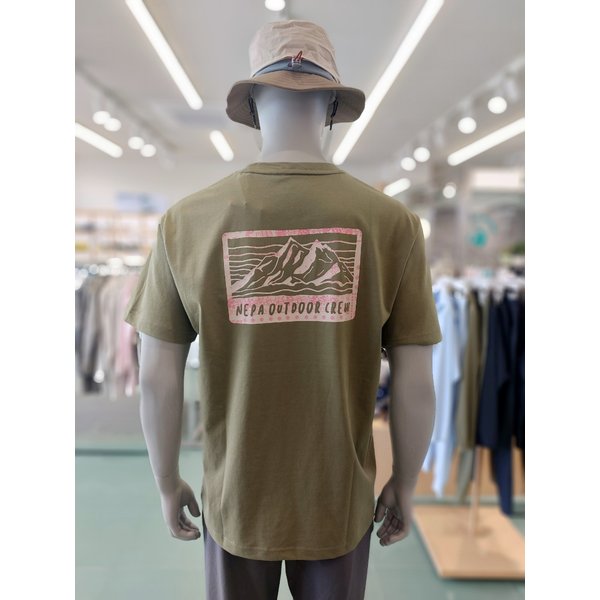 [여주점] 남여공용 마운틴 그래픽 반팔 티셔츠7ld5377k19