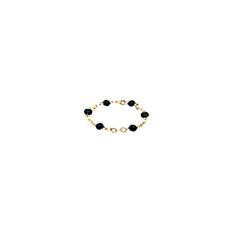 14K Vivid Dot Chain Ring_Black