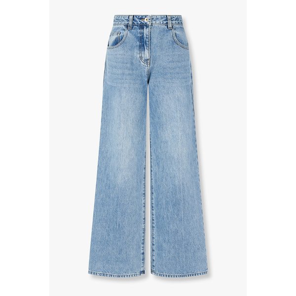 프론트 라인 와이드 데님 팬츠 7156155003140