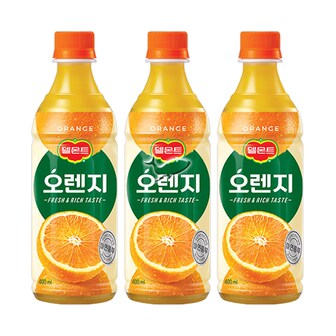  델몬트 오렌지 400ml/ 6개