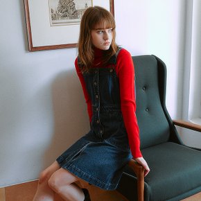 DENIM OVERALL ONE-PIECE BLUE