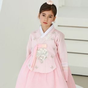 다나랑 유아 어린이 아동 돌복 명절 행사 전통 여아 한복 세트_P333502792