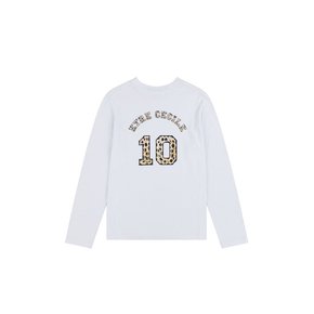 VARSITY LONG SLEEVE T-SHIRT WHITE