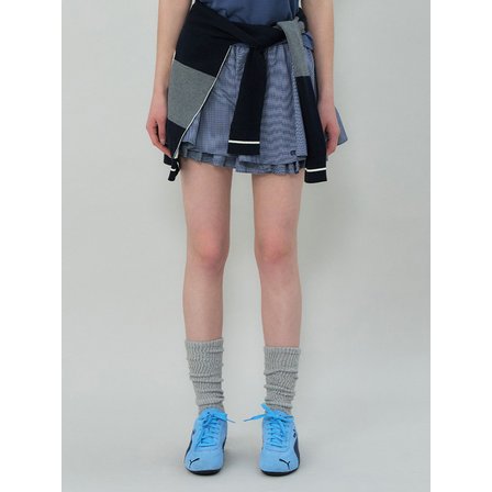 grove (그로브) 25SS GRVB_Solid Half Ribbed Socks (GREY)