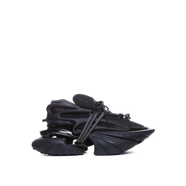 남성 트레이너 유니콘 레더 스니커즈 VJ309KNSC0PA 블랙 /8