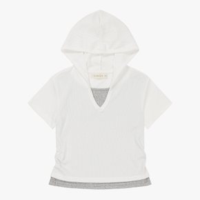 후드 반소매 레이어드티IDRA26652