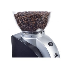 소리스 스칼라 플러스 (Solis Scala Plus Coffee Grinder) 커피 그라인더 블랙 실버 SK1661