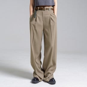 [WIDE] Kenzie Slacks Beige